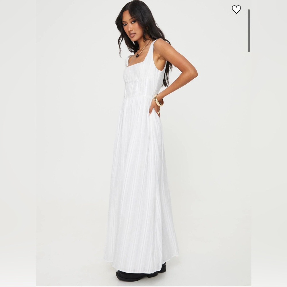 Princess Polly Lorinda White Maxi Dress - Picture 3 of 8
